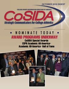 CoSIDA's October E-Digest available